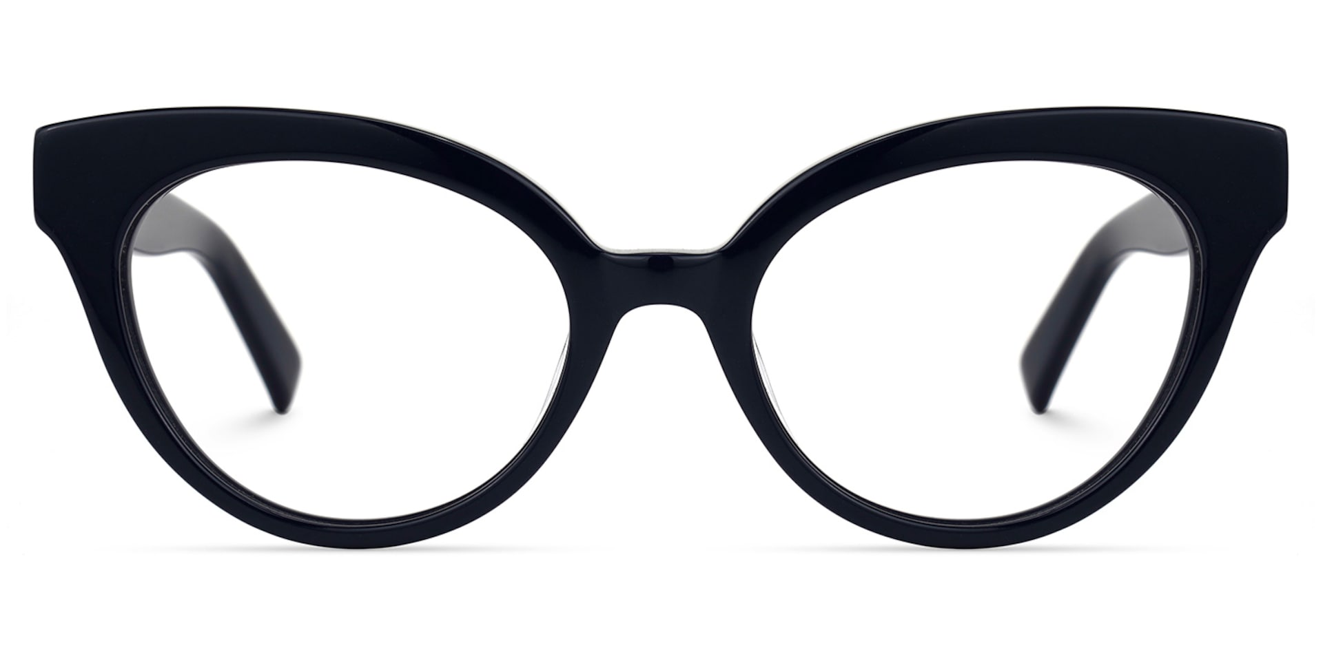 Cateye Dark Blue Glasses0