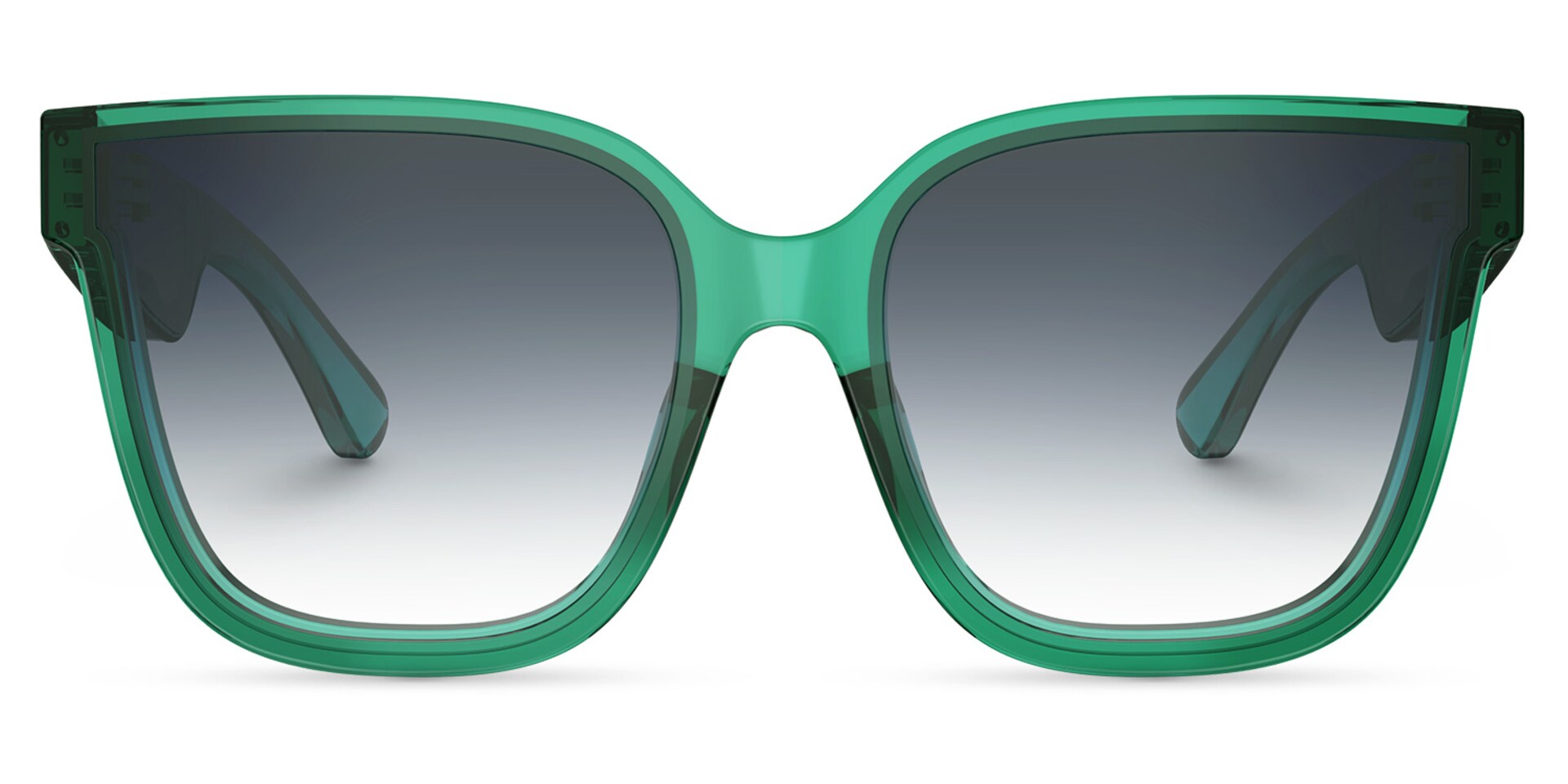 Boman Square Green Bluetooth Sunglasses | Zeelool Glasses0