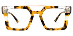 Julisa Tortoise Square Glasses0