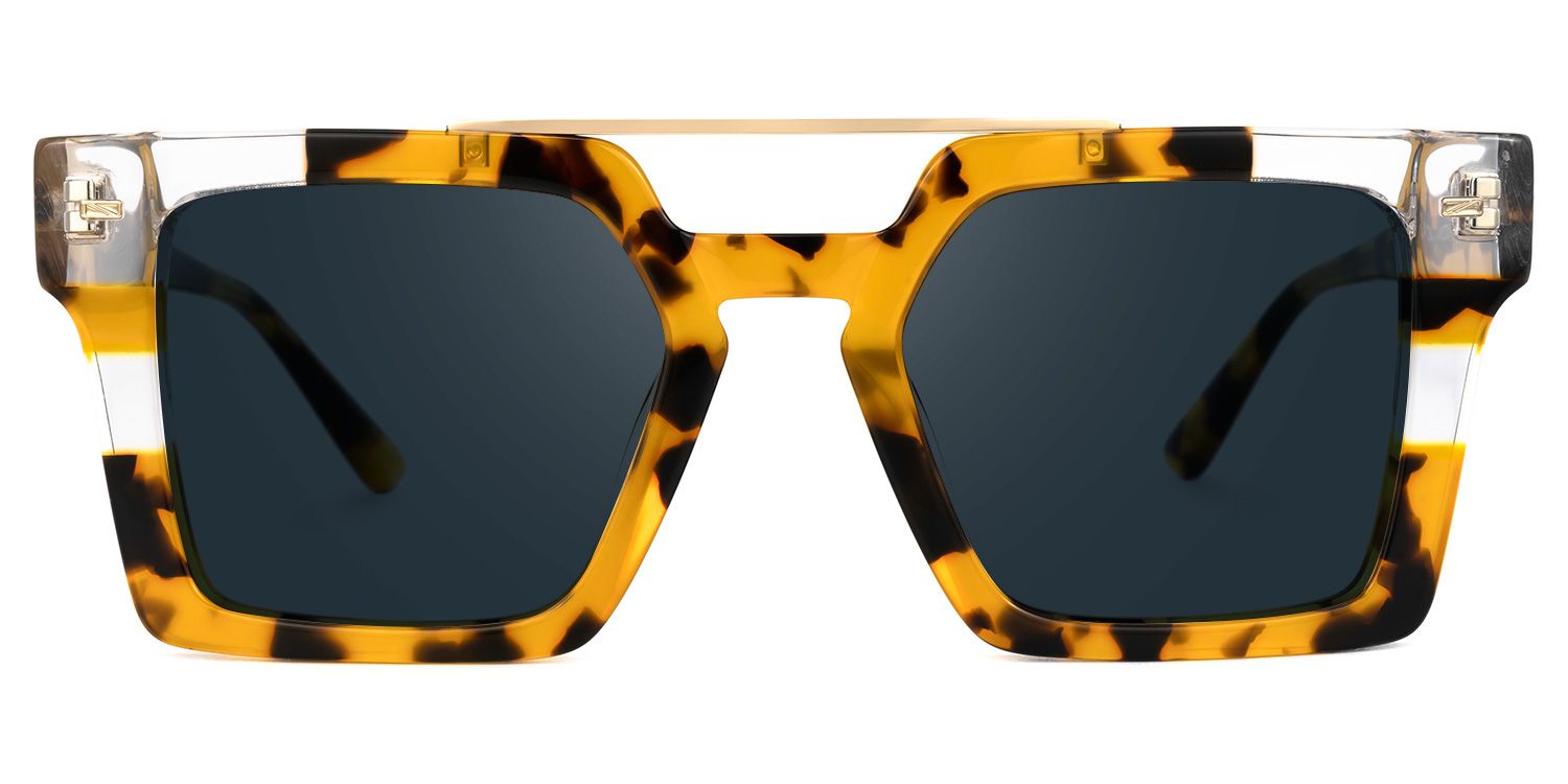 Julisa Square Style Tortoise Frame Sunglasses | ZEELOOL0