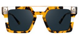 Julisa Tortoise Square Sunglasses0