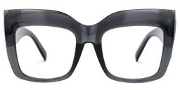 Alberta Cateye Gray Glasses0