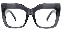 Alberta Cateye Gray Glasses0