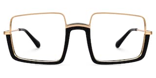 Shelton Square Black Glasses0