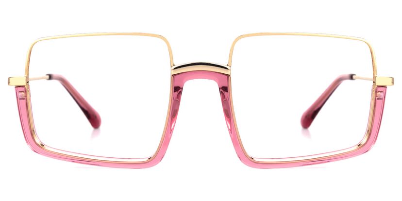 Shelton Square Pink Glasses