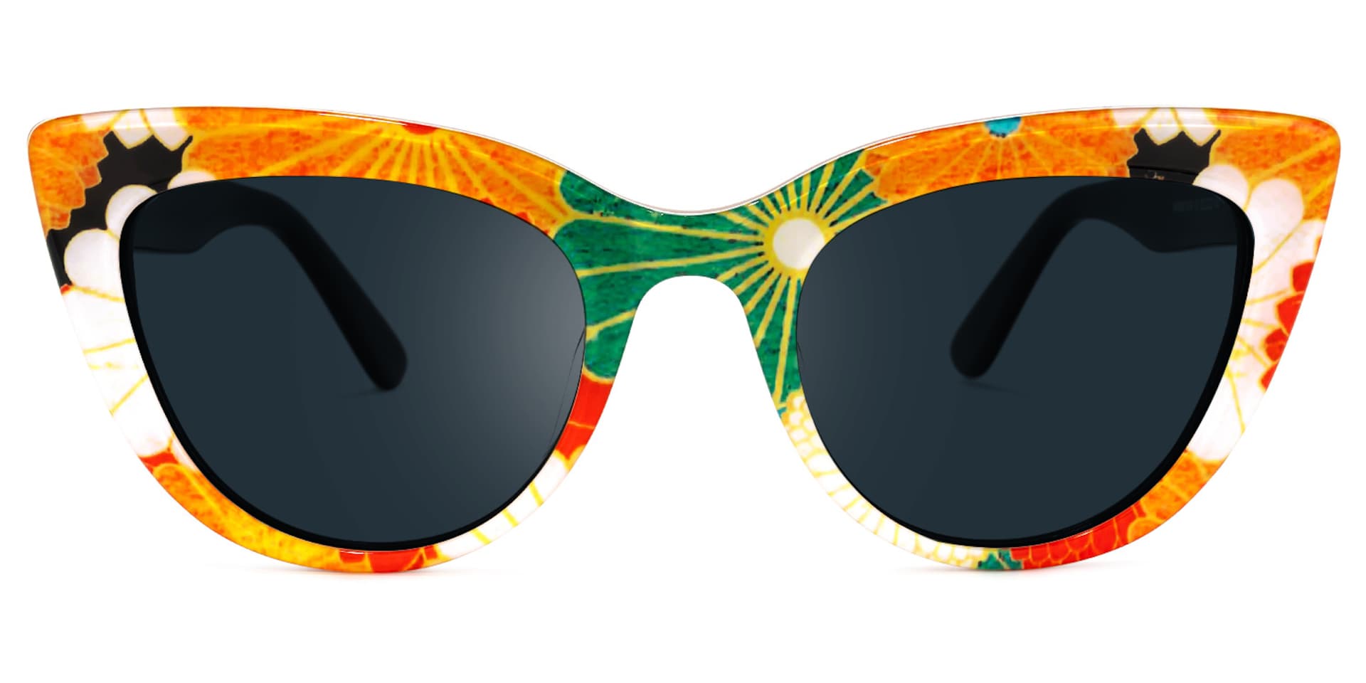 Makie Cateye Black Sunglasses | Zeelool Glasses0