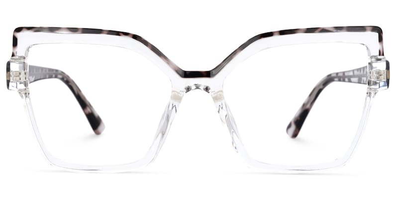 Nilda Cateye Crystal Glasses | Zeelool Glasses0