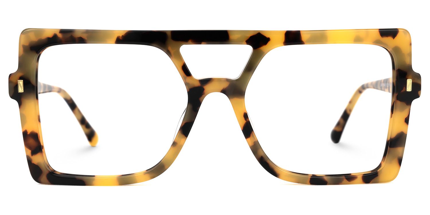 Pradhan Aviator Tortoise Glasses | Zeelool Glasses