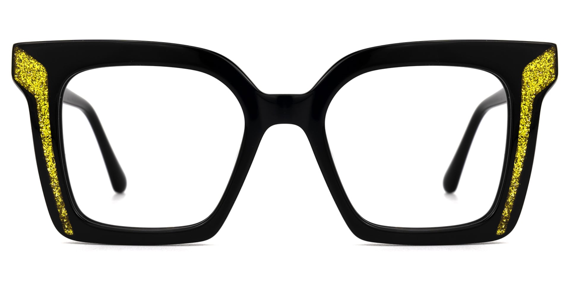 Khadra Square Black Glasses | Zeelool Glasses0