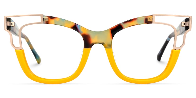 Rhoden Cateye Yellow Glasses