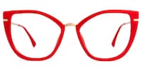 Tabrieah Cateye Red Glasses0