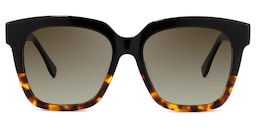 Xion Square Tortoise Sunglasses0