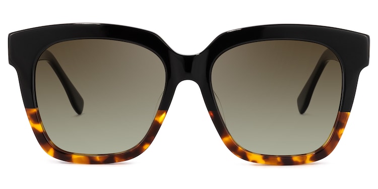 Xion Square Tortoise Sunglasses