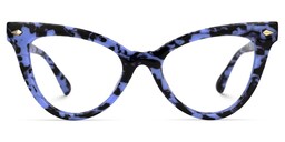 Colla Cateye Blue Glasses0