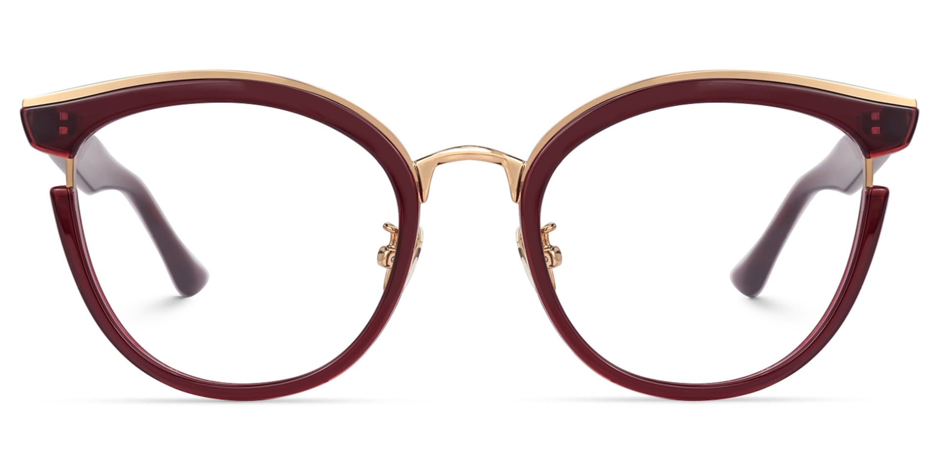 Laraine Cat Eye Red Glasses | Zeelool Glasses0