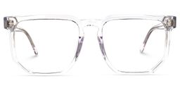 Matherne Clear Square Glasses0