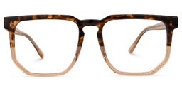 Matherne Tortoise Square Glasses0