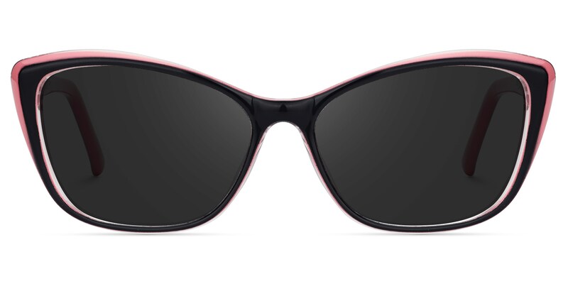 Fidelia Cat Eye Black Glasses