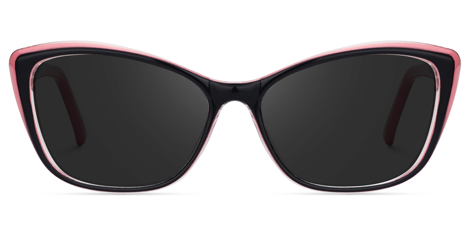 Fidelia Cat Eye Black Glasses