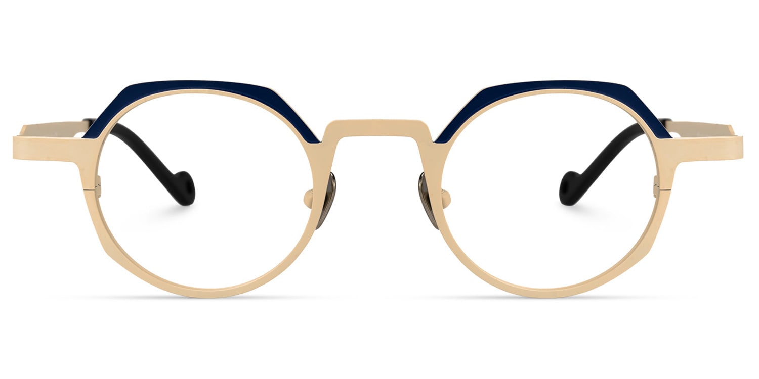 prismiu ★クラネ CLANE Kenni Geometric Multicolor Glasses | Zeelool Glasses