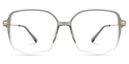 Payton Gray Geometric Glasses0
