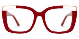 Dortch Square Red Glasses0