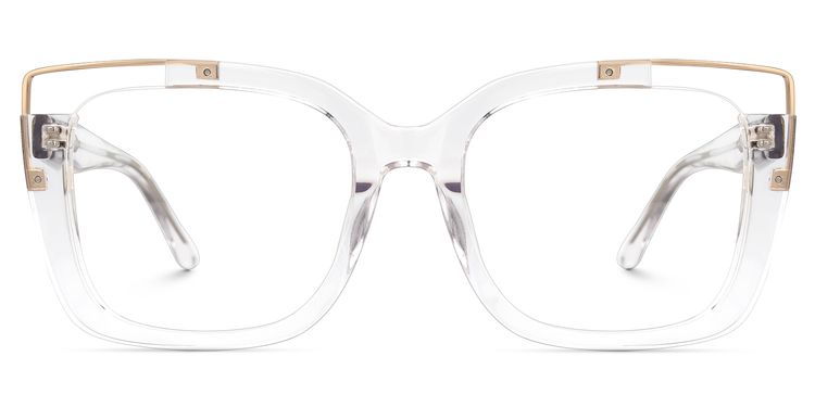 Dortch Square Clear Glasses