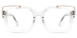 Dortch Square Clear Glasses0