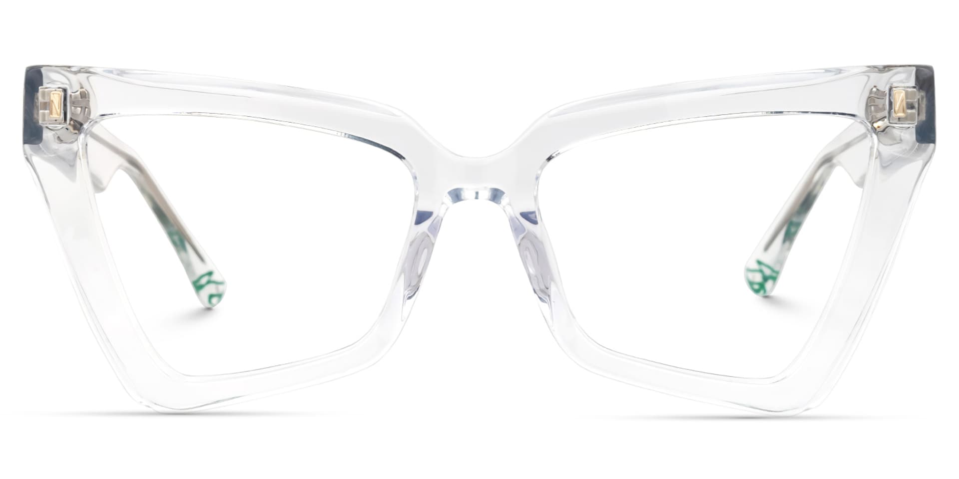 Berbey Geometric Crystal Glasses | Zeelool Glasses0