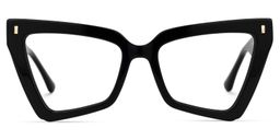 Berbey Geometric Black Glasses0