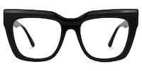 Burse Cateye Black Glasses0