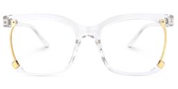 Obando Square Clear Glasses0