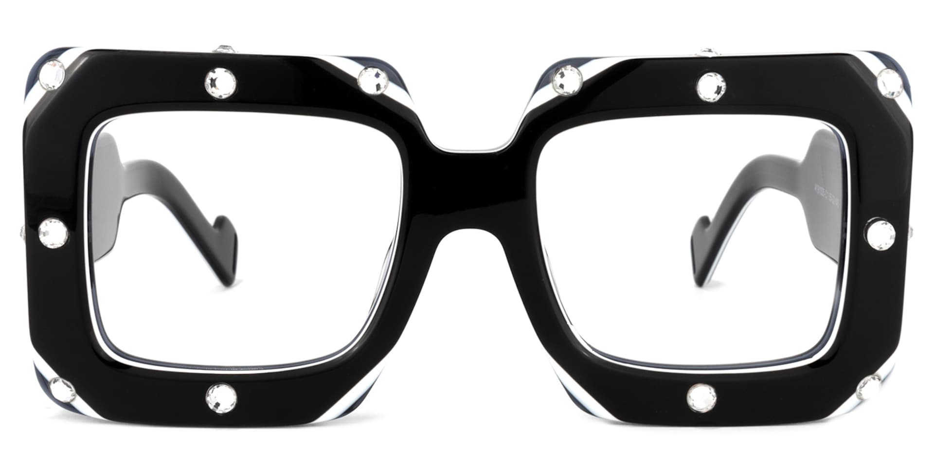 Yuri Square Black Glasses | Zeelool Glasses0