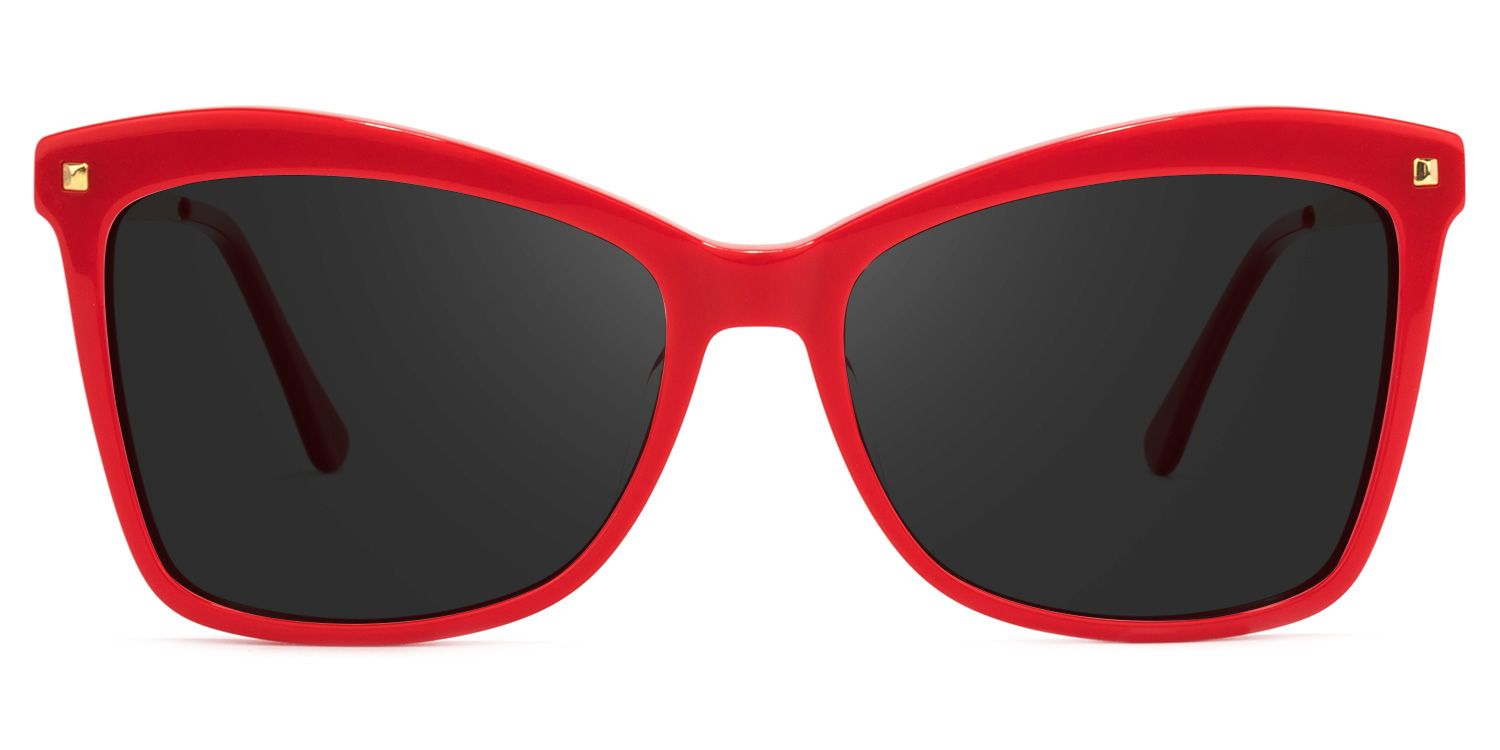 Isaebella Butterfly Red Sunglasses | Zeelool Glasses0