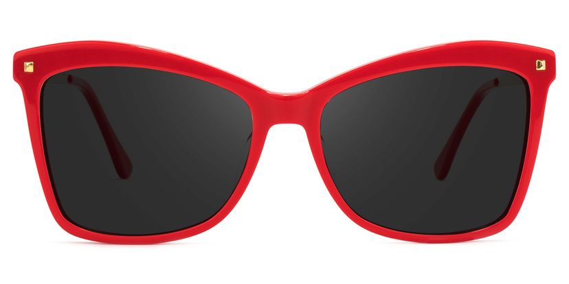 Isaebella Butterfly Red Sunglasses