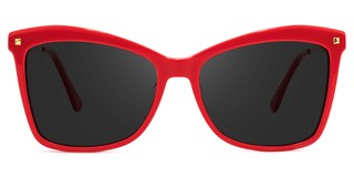 Isaebella Butterfly Red Sunglasses0