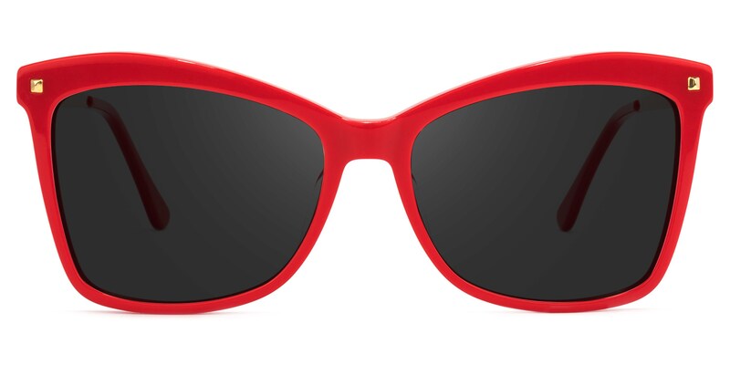 Isaebella Butterfly Red Sunglasses