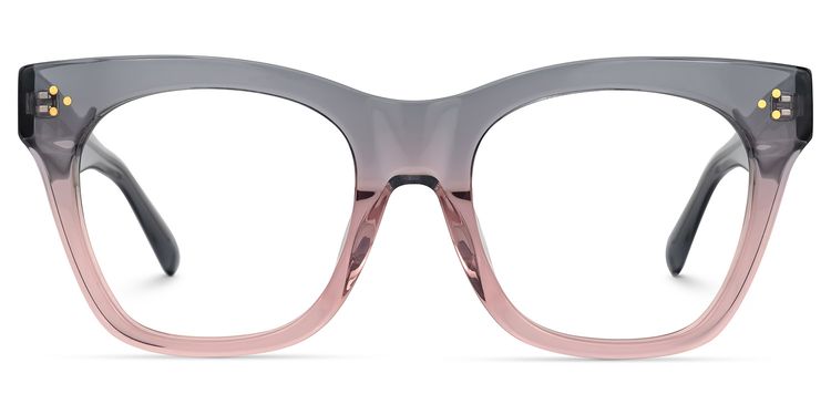 Tandy Rectangle Gray Glasses