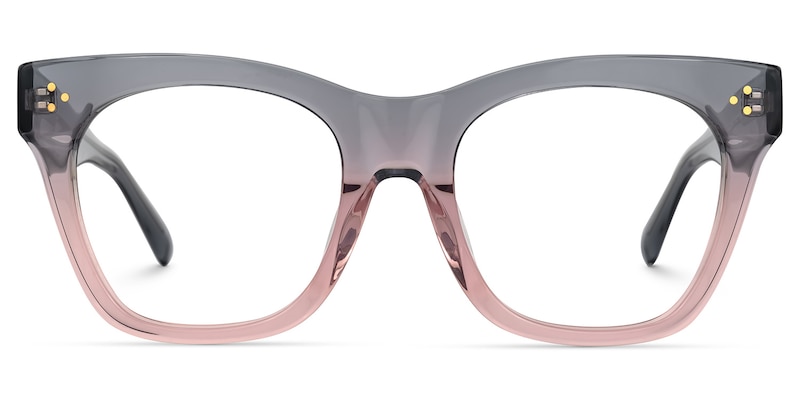 Tandy Rectangle Gray Glasses