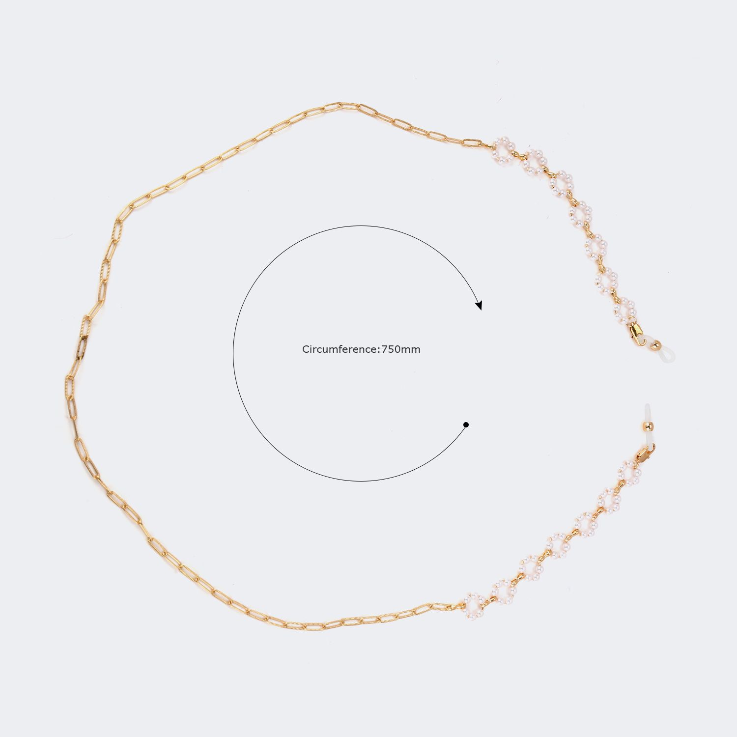 Stylish Eye-catching Gold Chains | Zeelool Glasses2