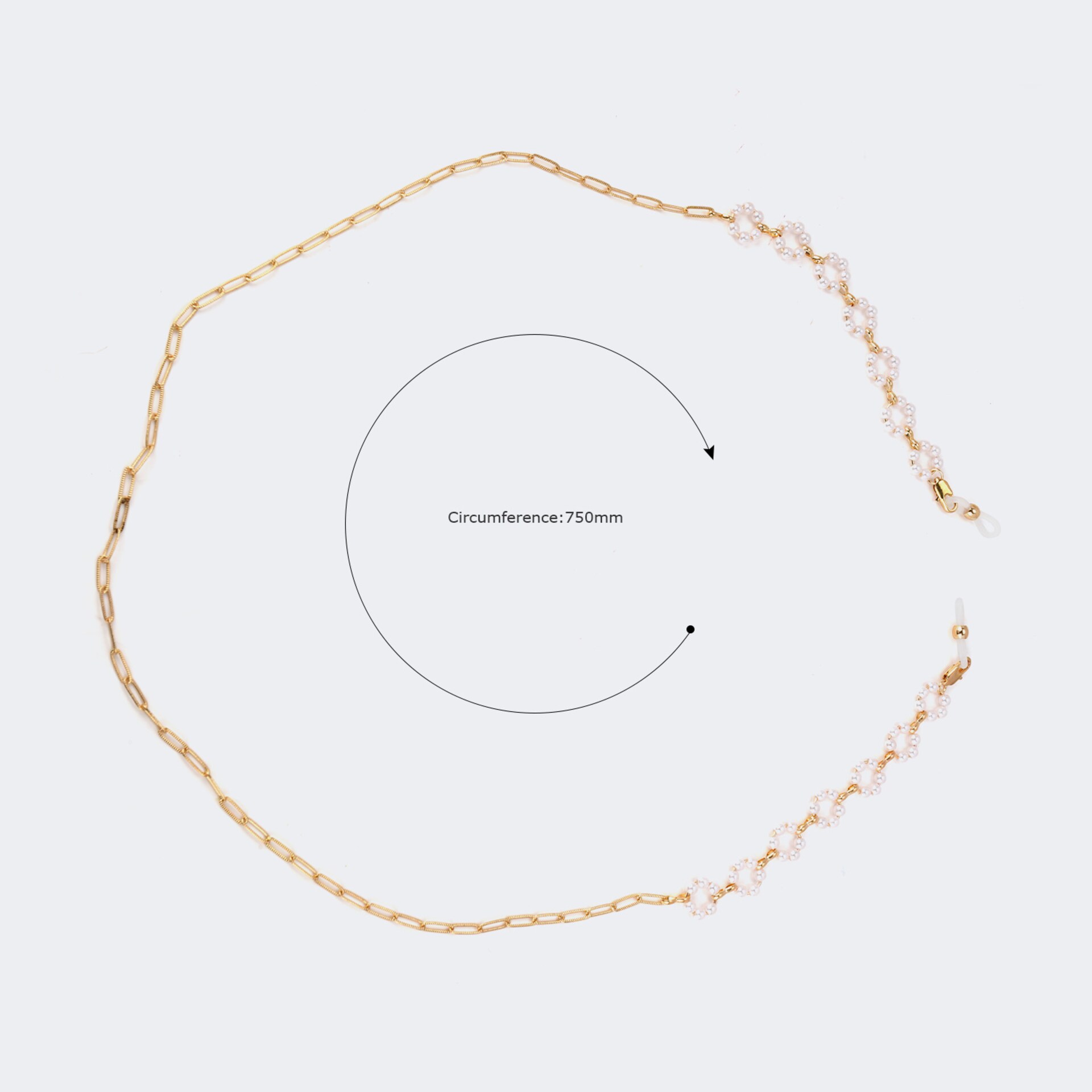 Stylish Eye-catching Gold Chains | Zeelool Glasses2