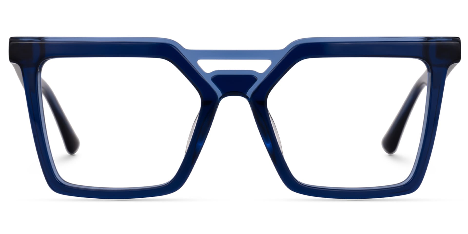 Demar Square Blue Glasses | Zeelool Glasses0