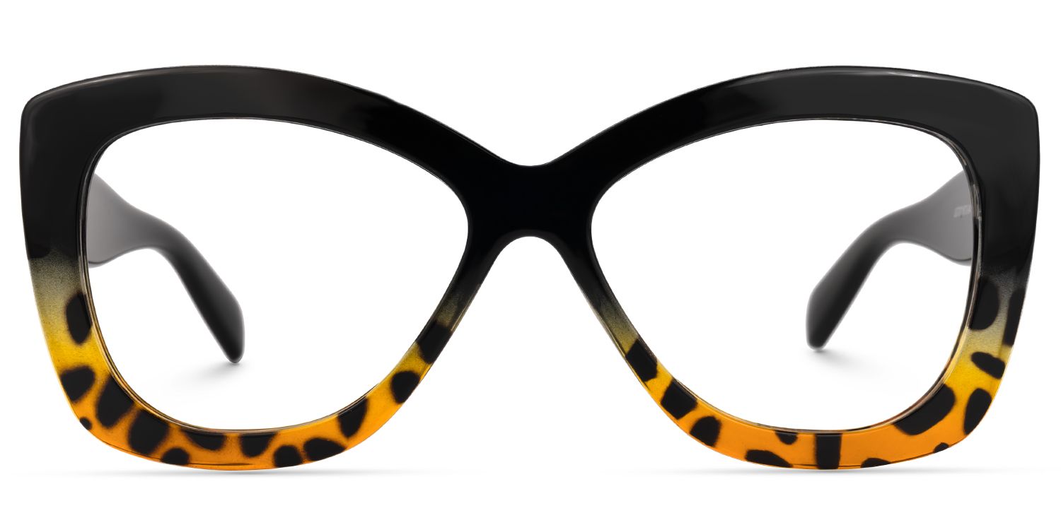 Xanthus Butterfly Two-Tone Glasses | Zeelool Glasses0