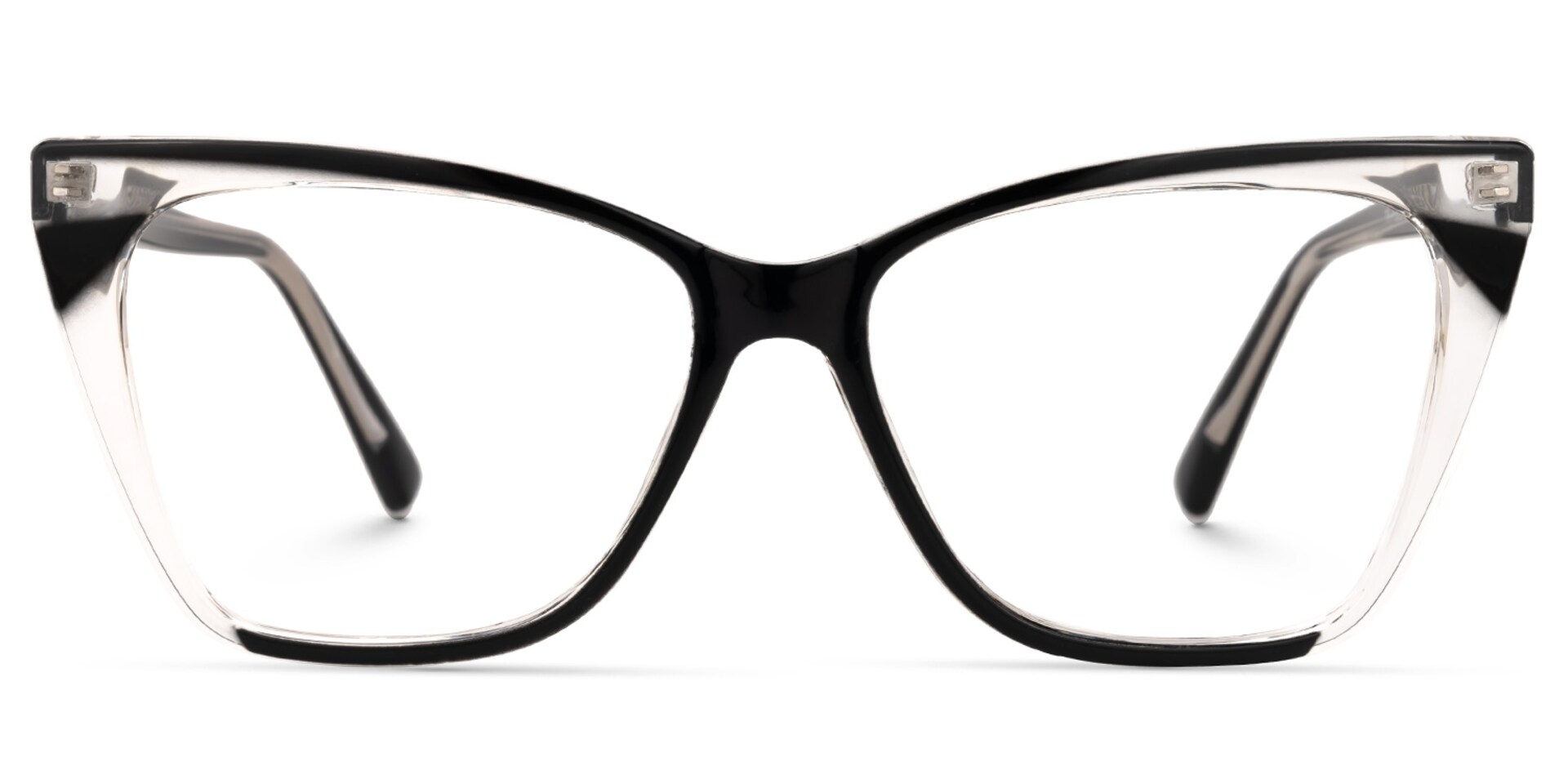 Jomar Cateye Black Glasses | Zeelool Glasses0