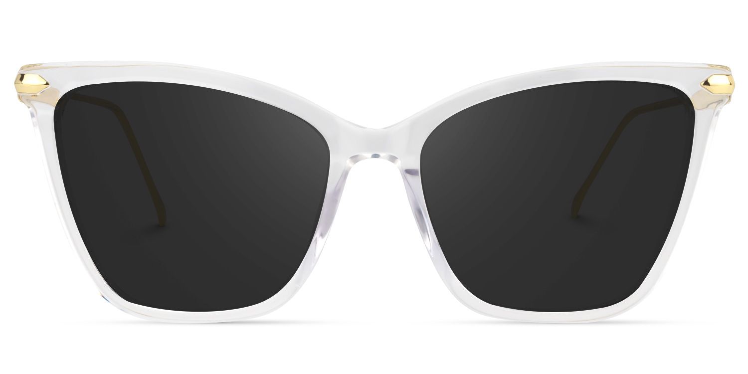 Hilary Butterfly Clear Sunglasses | Zeelool Glasses0