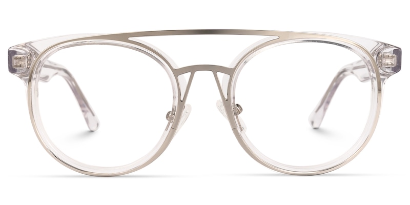 Buford Round Crystal Glasses | Zeelool Glasses0