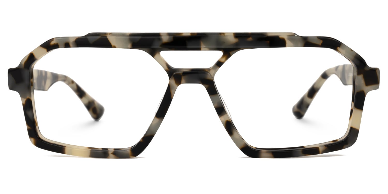 Samira Aviator Tortoise Glasses | Zeelool Glasses