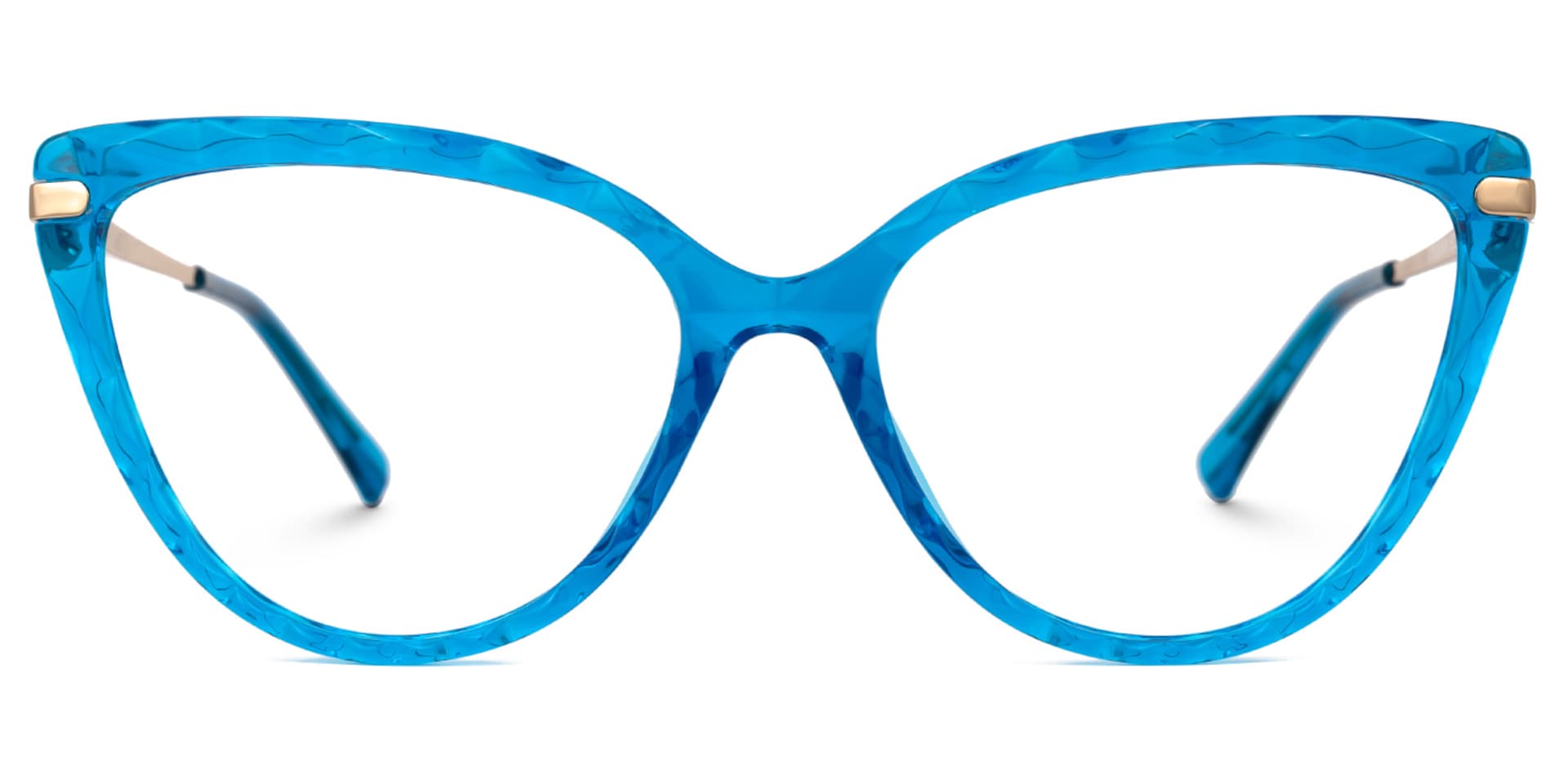 Lucas Cateye Blue Glasses | Zeelool Glasses0