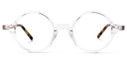 Otto Round Clear Glasses0