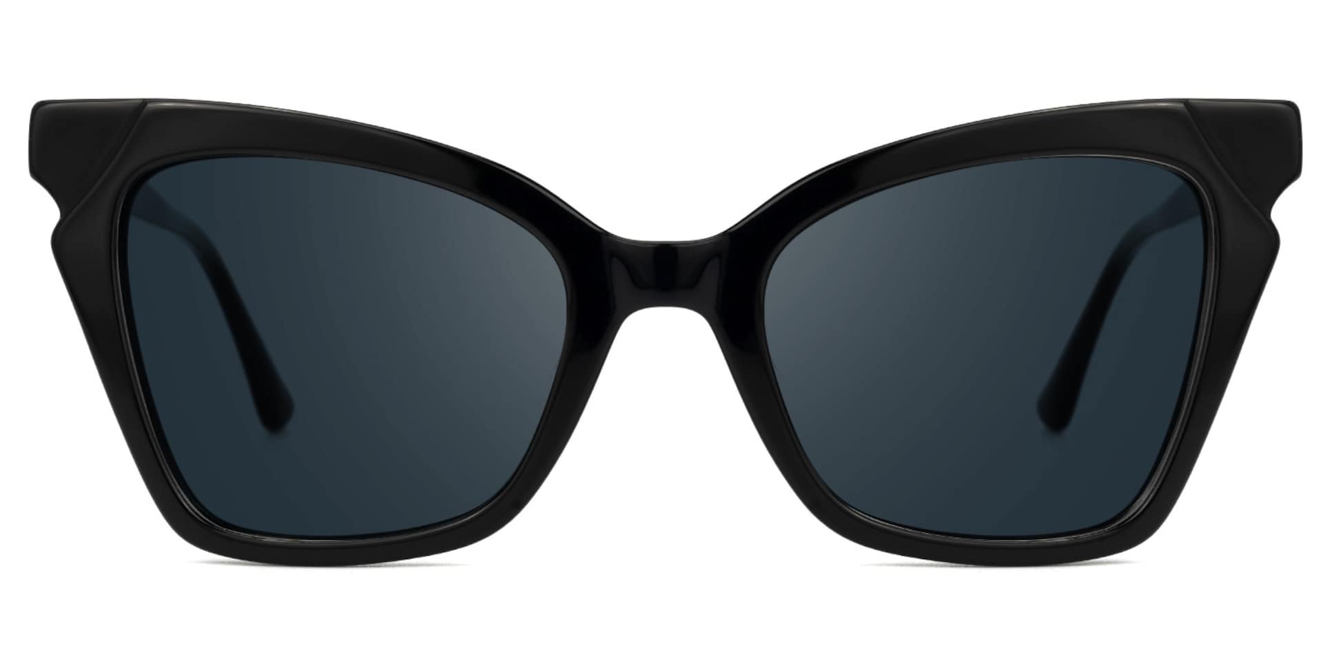 Diaz Cateye Black Sunglasses | Zeelool Glasses0